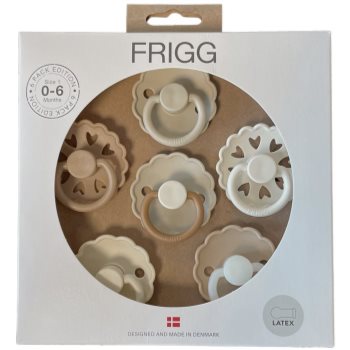 FRIGG 6 Pack Edition Size 1:0-6 months suzetă Cinnamon Charm - imagine 2
